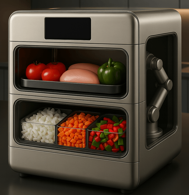 Choppie Robot - Automated food preparation assistant